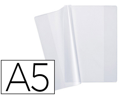 PROTGE-CAHIER ELBA PVC CRISTAL 15/100E A5 INCOLORE