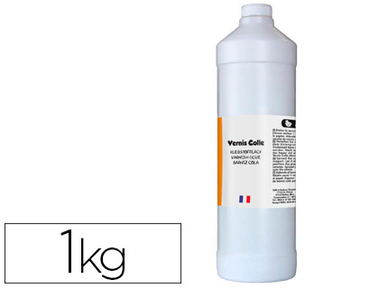 VERNIS COLLE CLOPTRE TOUS SUPPORTS POREUX FINITION SATINE 1KG