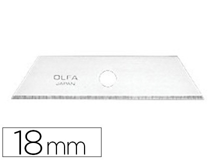 LAME RECHANGE OLFA SK4 CUTTER AUTORTRACTABLE 18MM TUI 5 UNITS