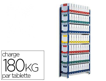 ÉTAGÈRE PAPERFLOW RANG'ÉCO LOT 2 TABLETTES SUPPLÉMENTAIRES 35CM