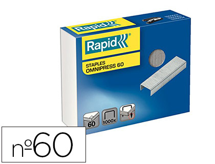 AGRAFE RAPID OMNIPRESS BOÎTE 1000 UNITÉS