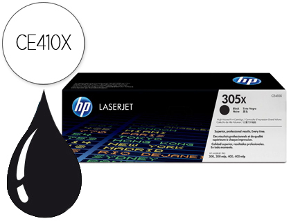 CARTOUCHE LASER HP 305X COULEUR NOIR 4000 PAG