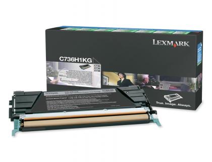 CARTOUCHE LASER LEXMARK C736H1KG 12000P COLORIS NOIR