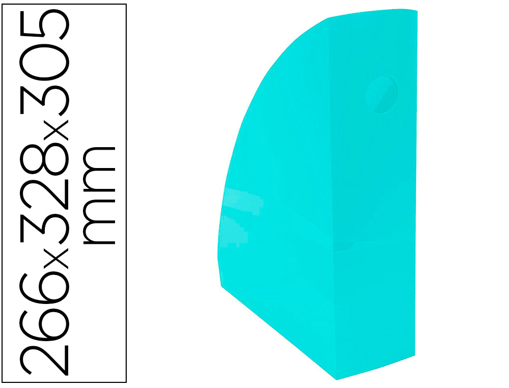PORTE REVUESEXACOMPTA MAG-CUBE POUR DOCUMENTS A4    PASTEL VERT PASTEL