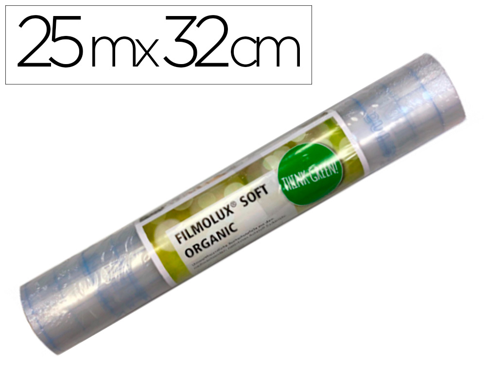 FILM PROTECTEUR BIO FILMOLUX A BASE DE POLYETHYLENE        RECYCLABLE  25M X 32CM