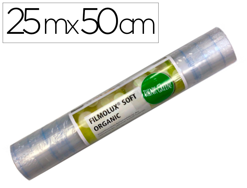 FILM PROTECTEUR BIO FILMOLUX A BASE DE POLYETHYLENE        RECYCLABLE  25M X 50CM