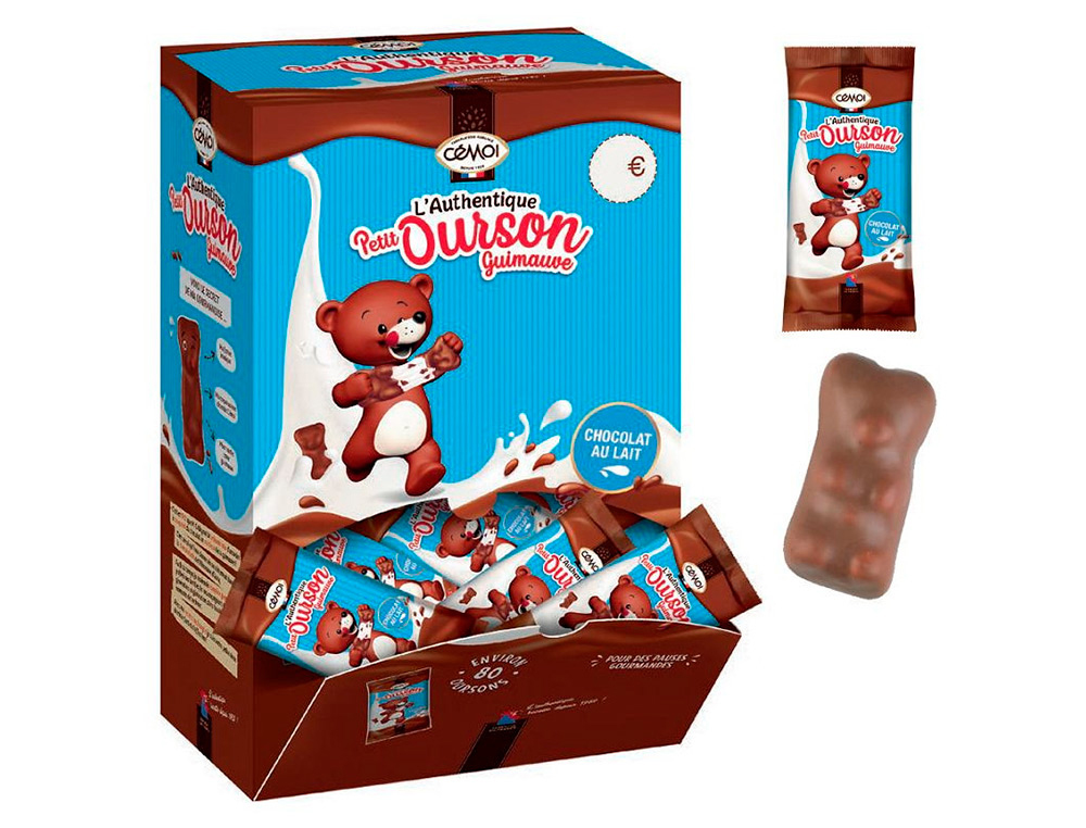 CHOCOLAT GUIMAUVE  OR OURSON PR 80