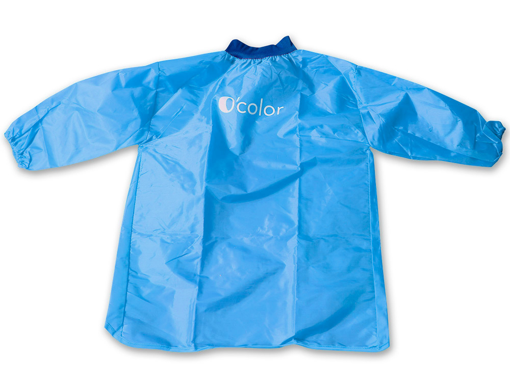 TABLIER DE PROTECTION LAVABLE POUR ENFANT DE 5   8 ANS      COULEUR BLEUE