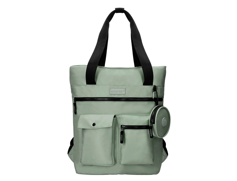 SAC MULTIFONCTION ANTARTIK MODELE BOLSO FLIP BAG         400X120X390MM COLORIS VERT DE GRIS