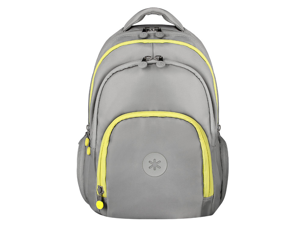 SAC A DOS ANTARTIK 3 COMPARTIMENTS MODELE FUSION   FLEX 19L 450X160X300MM        COLORIS GRIS