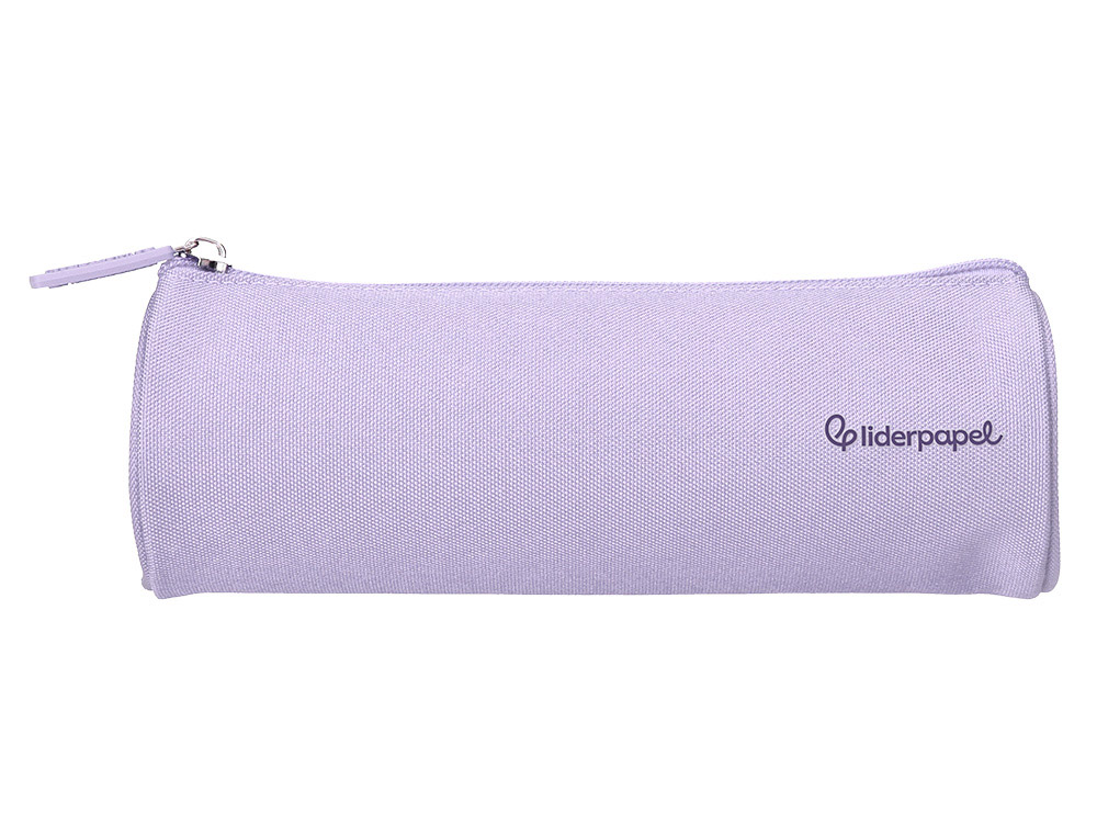 FOURRE-TOUT LIDERPAPEL ROND 21X7CM COLORIS LILAS