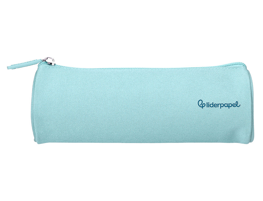 FOURRE-TOUT LIDERPAPEL ROND 21X7CM COLORIS BLEU CELESTE