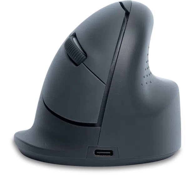 SOURIS ERGONOMIQUE R-GO VERTICALE HE BASIC SANS FIL   TAILLE MOYENNE DROITIER       COLORIS NOIR