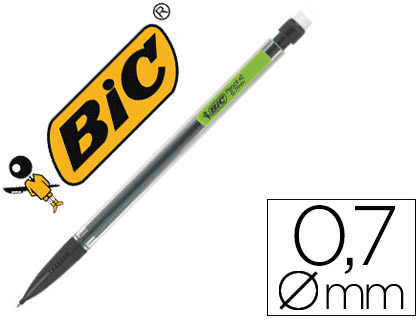 Porte mine Bic velocity 0.5 avec bout gomme + 12 mines gratuits - Talos