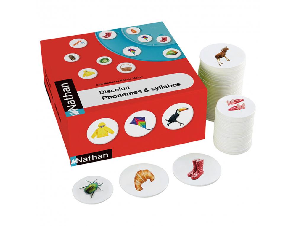 JEU D'ENTRAINEMENT DISCOLUD NATHAN PHONEMES ET SYLLABES