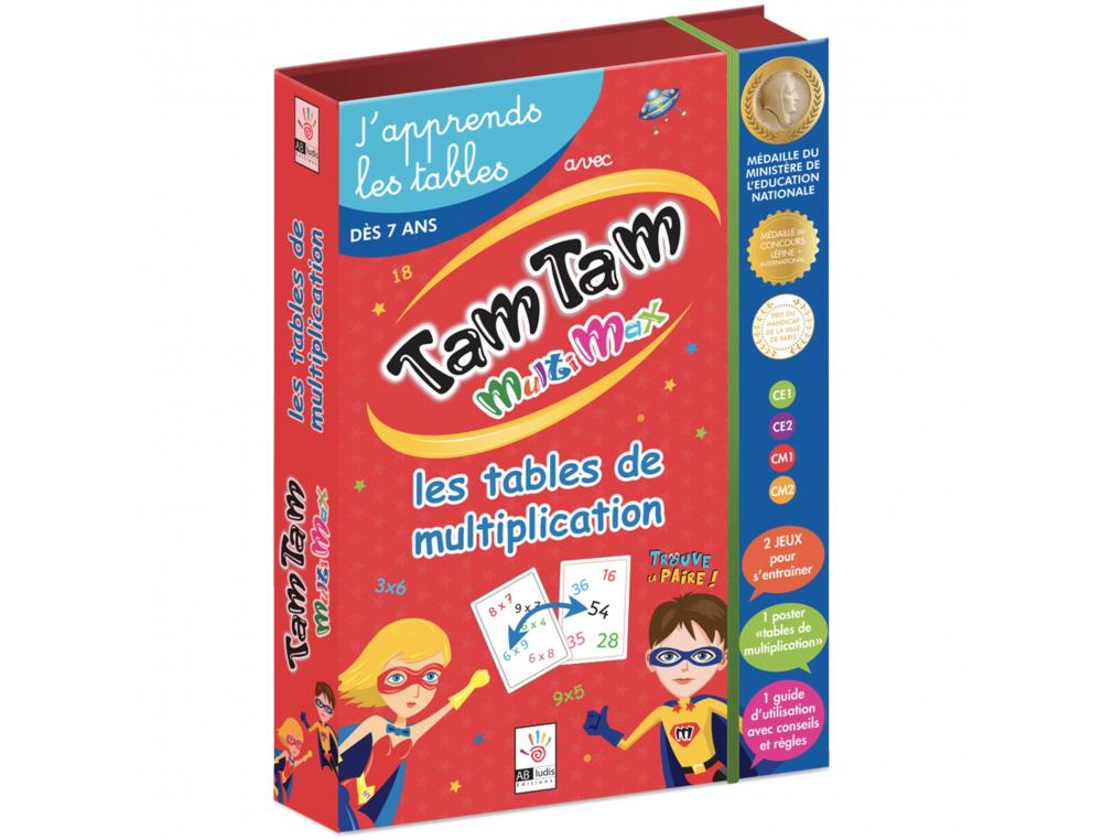 JOUER AVEC LES CHIFFRES AB LUDIS TAM TAM COFFRET         MULTIMAX 2 JEUX NIV 1 ET 2    INTERET PEDAGOGIQUE