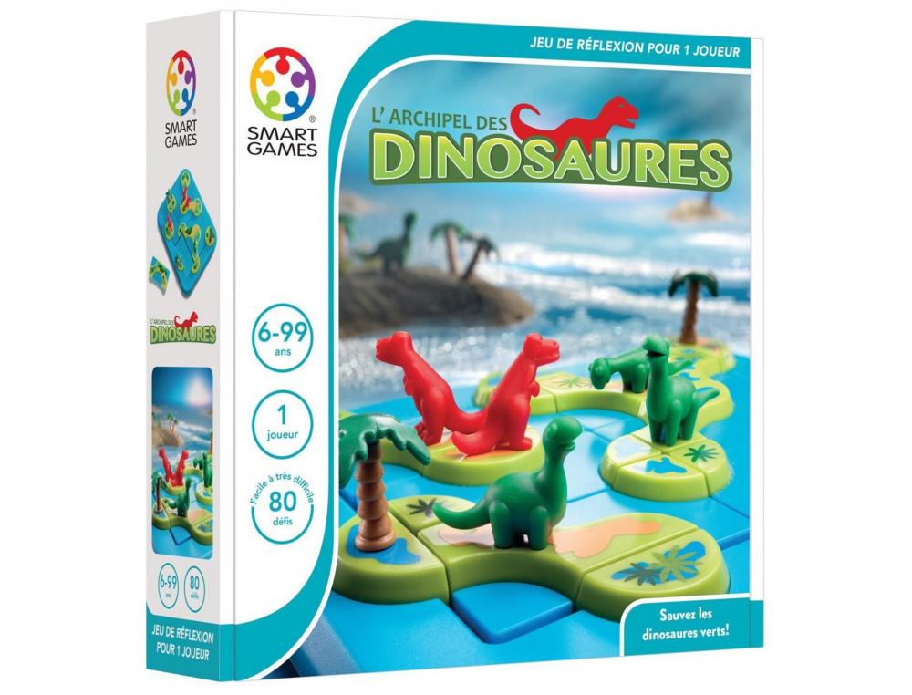 LOGIQUE REFLEXION SMART L ARCHIPEL DES DINOSAURES       RECONSTITUTION DES ILES 80    DEFIS 1 JOUEUR