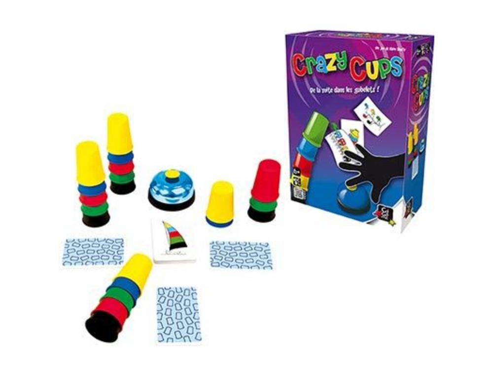 JEU D'OBSERVATION CRAZY CUPS GIGAMIC
