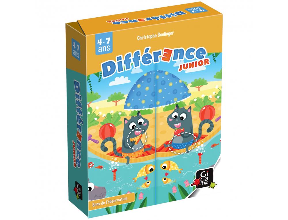 JEU EDUCATIF DIFFERENCE JUNIOR GIGAMIC
