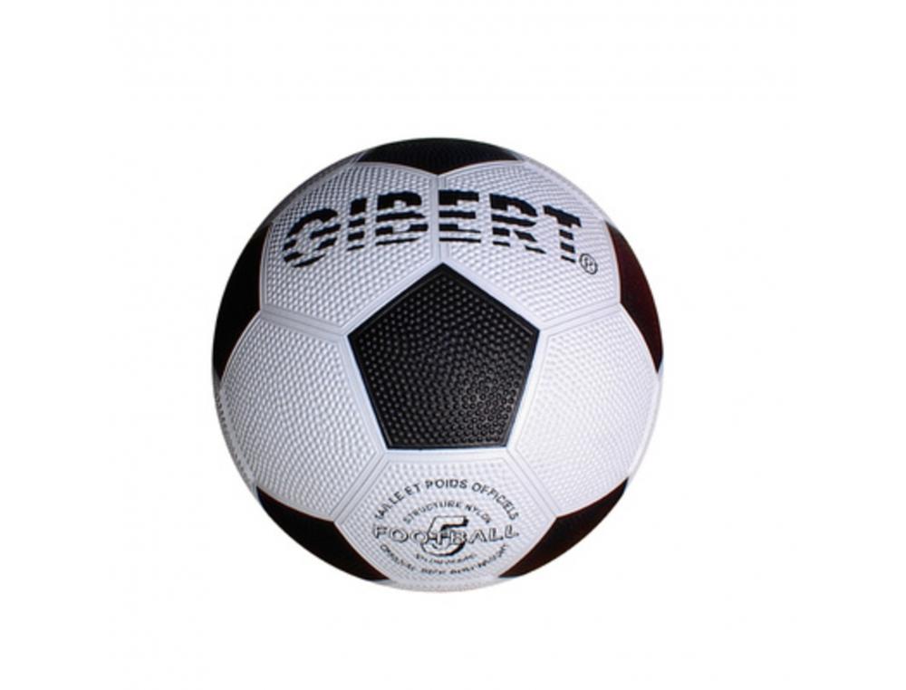 BALLON DE FOOTBALL FIRST LOISIRS CAOUTCHOUC GRAINE     ENTRAINEMENT TAILLE 5 22CM    410G