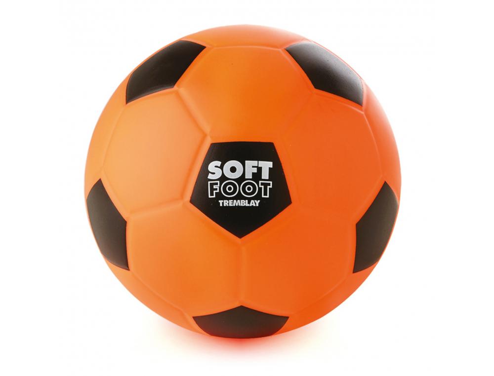 BALLON SOFT FOOT TREMBLAY PVC SOUPLE ROBUSTE 22 CM 300G