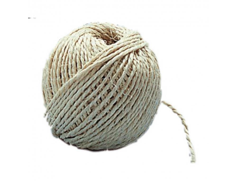 PELOTE FICELLE SISAL NATUREL GRAINE CREATIVE 30M           RESISTANCE 90KG