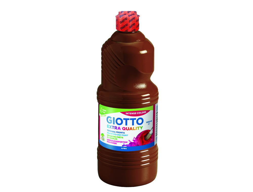GOUACHE GIOTTO FLACON 1L COLORIS MARRON