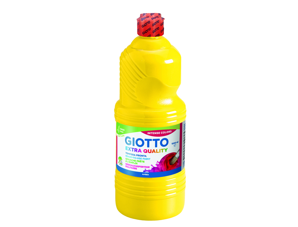 GOUACHE GIOTTO FLACON 1L COLORIS JAUNE D OR