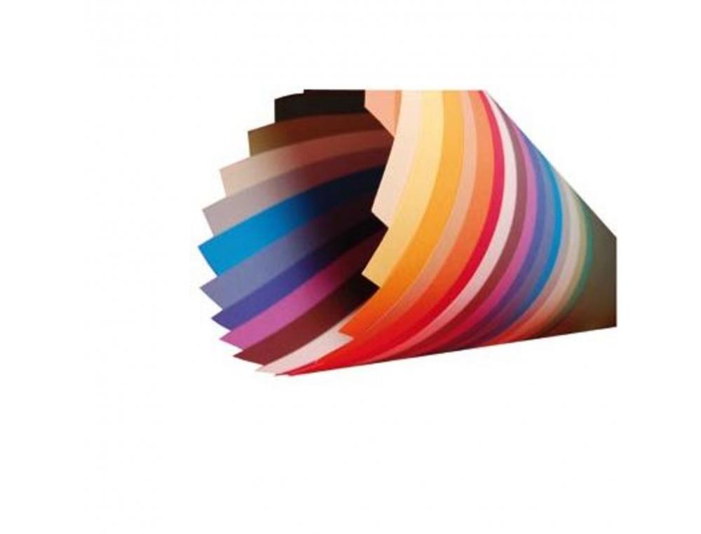 PAPIER DESSIN CLAIREFONTAINE TULIPE 50X65CM 160G COLORIS   GRIS 1 FEUILLE