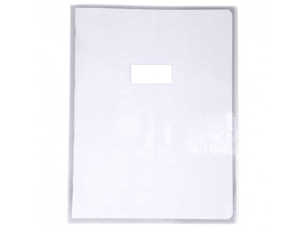 PROTEGE-CAHIER CLAIREFONTAINE 24X32CM PLASTIQUE 22/100E     CRISTAL INCOLORE