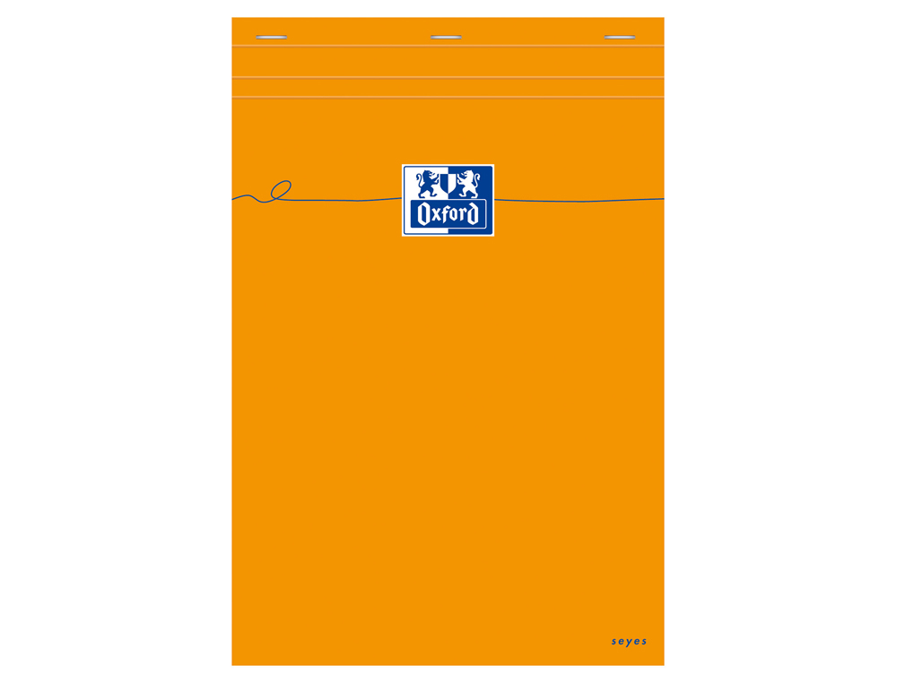 BLOC NOTES OXFORD FEUILLES DETACHABLES 21X29,7 CM 160    PAGES SEYES 80G