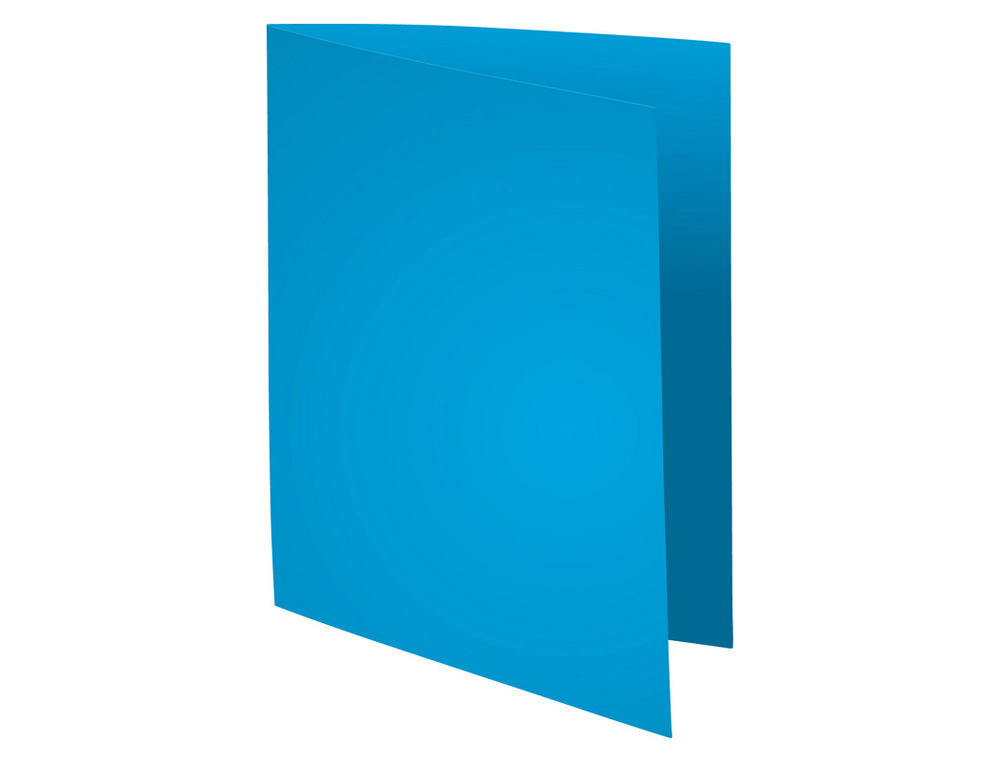 CHEMISE DOSSIER EXACOMPTA QUALITE SUPERIEURE A4 24X32CM 210G COLORIS BLEU LOT 10