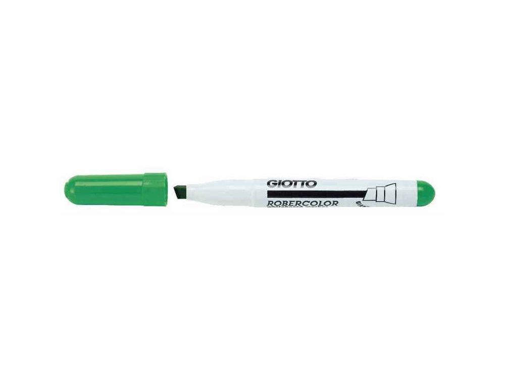 MARQUEUR ROBERCOLOR BISEAU GIOTTO ODEUR NEUTRE ECRITURE  4 A 6MM BISEAUTE COLORIS VERT
