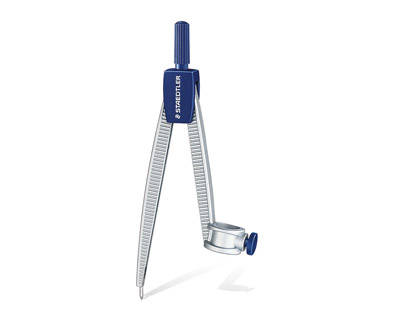 COMPAS STAEDTLER 550 55 BRANCHE POINTE SCHE ATTACHE-COMPAS UNIVERSELLE CRAYON DIAMTRE 11MM TUI RIGIDE