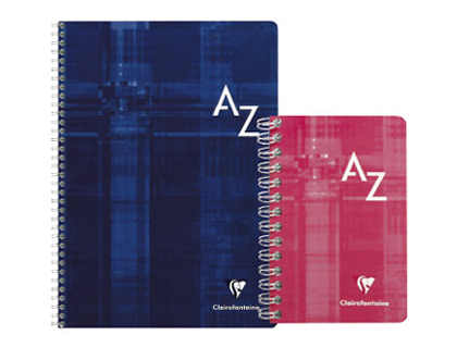 RPERTOIRE CLAIREFONTAINE RELIURE INTGRALE PAPIER VLIN VELOUT COUVERTURE LAVABLE 170X220MM 180 PAGES 90G 5X5MM