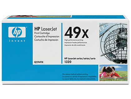 TONER LASER HP 49X Q5949X POUR LASERJET 1320/3390/3392 COULEUR NOIR HAUTE CAPACIT 6000P