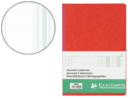 MANIFOLD EXACOMPTA PIQU A4 210X297MM 32 LIGNES 80 PAGES JOURNAL FOLIOT