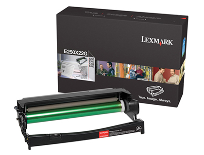 TAMBOUR PHOTOCONDUCTEUR LEXMARK E250X22G POUR E250/E350/E352/E450 COULEUR NOIR 30000P