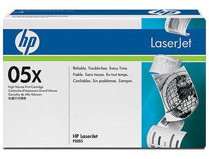 TONER LASER HP 05X CE505X POUR LASERJET P2035/2055D/DN COULEUR NOIR HAUTE CAPACIT 6500P