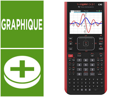 CALCULATRICE TEXAS INSTRUMENTS SCIENTIFIQUE TI-NSPIRE CX II-T CAS CALCUL FORMEL PYTHON PAR MISE  JOUR OS
