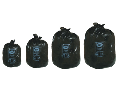 SAC POUBELLE FLEXITNE LIENS 13 MICRONS PLUS RSISTANT MULTICOUCHES TANCHIT TOTALE 30L COLORIS NOIR PAQUET 1000U