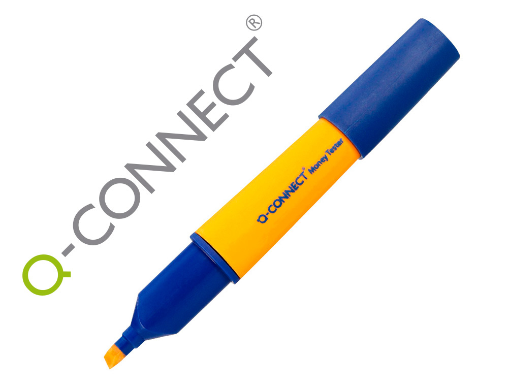 STYLO DTECTEUR Q-CONNECT FAUX BILLETS DE POCHE VRIFICATION INSTANTANE AUTHENTICIT