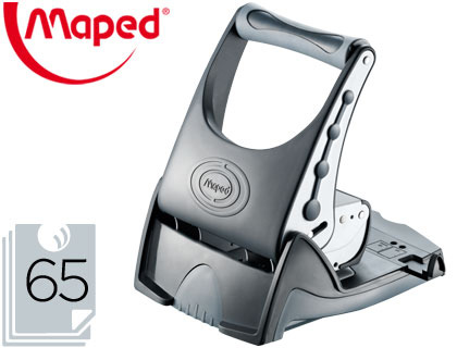 PERFORATEUR MAPED EASY RÉDUIT 50% EFFORT 2 TROUS CAPACITÉ PERFORATION 70F COLORIS NOIR