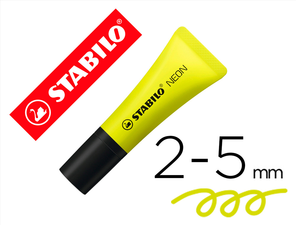 SURLIGNEUR STABILO NON FLUORESCENCE INTENSE SCHE APRS 4H TUBE GLOSS COLORIS JAUNE