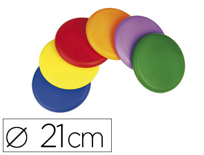 JEU FRISBEE MOUSSE DIAMTRE 21CM