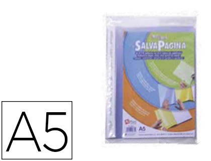 PROTGE-CAHIER RIPLAST AVEC RABAT BANDE ADHSIVE A5 PAQUET 20 UNITS