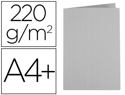 CHEMISE EXACOMPTA ROCK'S 240X320MM 210G COLORIS GRIS PACK 100 UNITS