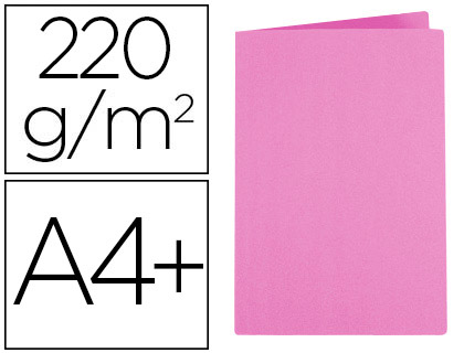 CHEMISE EXACOMPTA ROCK'S 240X320MM 210G COLORIS ROSE PACK 100 UNITS
