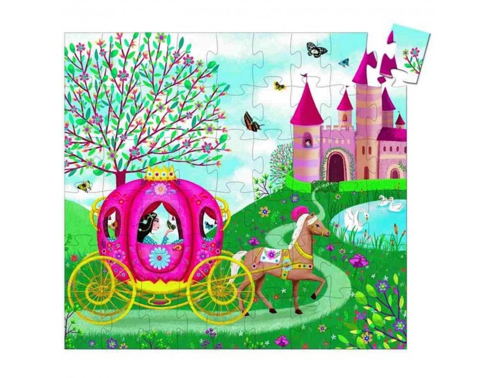 PUZZLE INTERDACTA LE CARROSSE D'ELISE 54 PCS 37X40CM