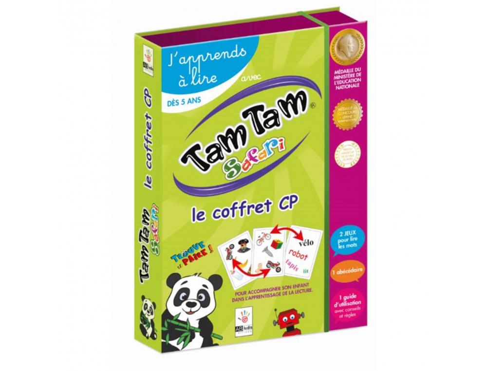 JEU INTERDACTA TAM TAM COFFRET CP 2 SERIES DE CARTES + 1 ABECEDAIRE + 1 GUIDE      UTILISATION + REGLES